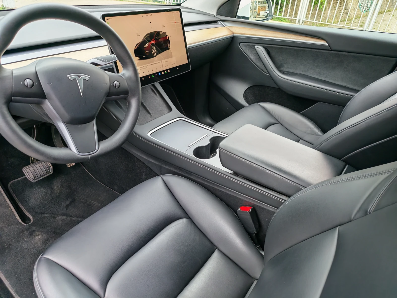 Tesla Model Y ГаранцияLONG/Европейска/Термопомпа/ryzen/FSD, снимка 11 - Автомобили и джипове - 55163313