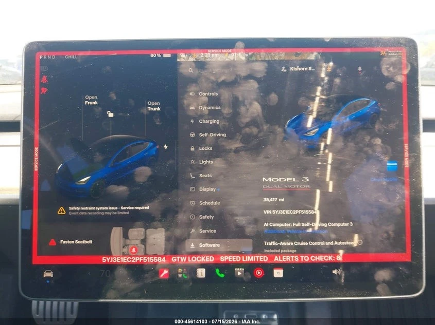 Tesla Model 3 * Performance* Dual Motor* All-Wheel Drive* , снимка 16 - Автомобили и джипове - 55583948