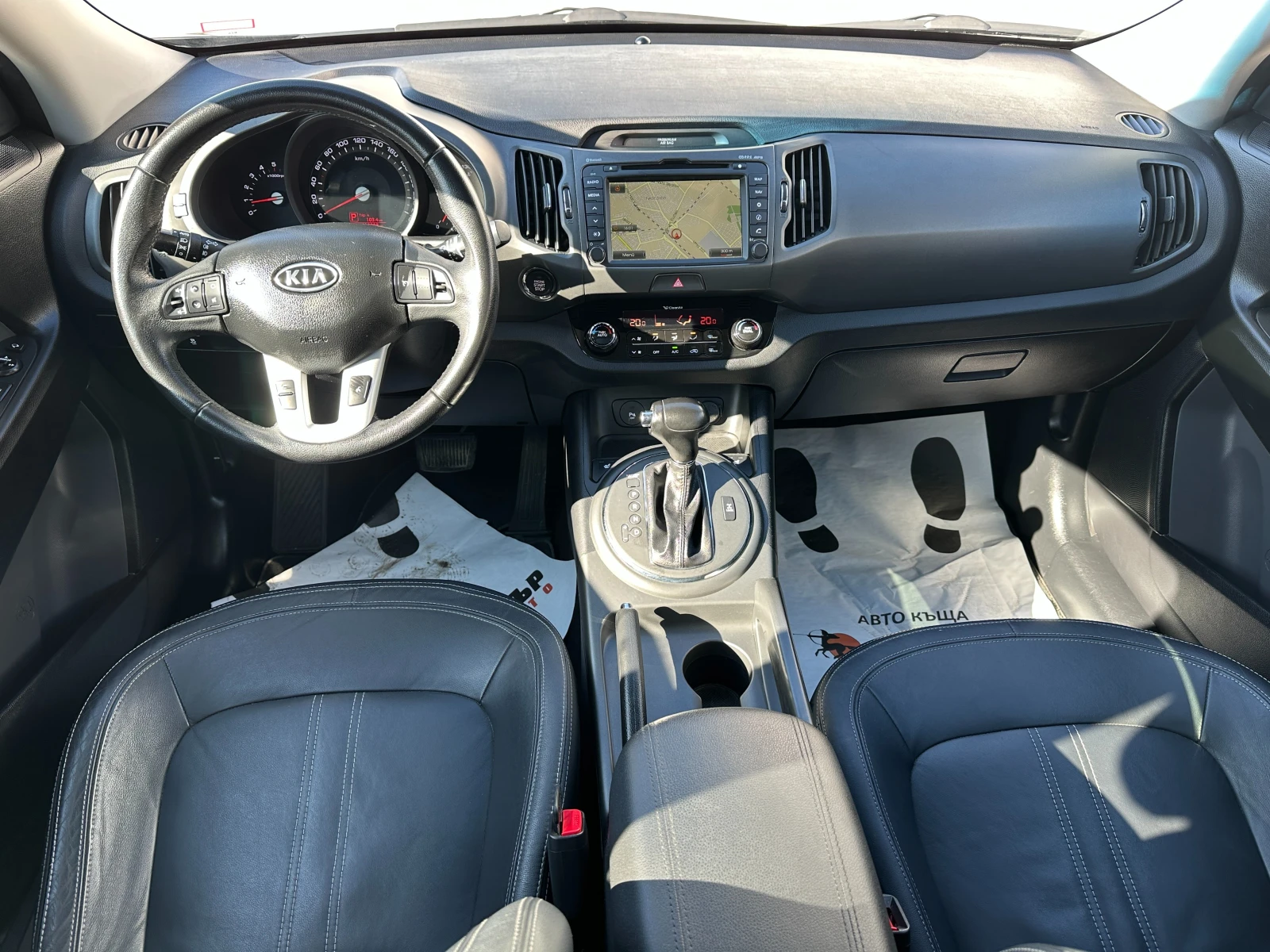Kia Sportage Авт-4х4-ГЕРМАНИЯ 110000хкм!!!, снимка 11 - Автомобили и джипове - 53720615
