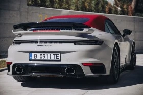 Porsche 911 992 TURBO S CABRIO/CERAMIC/CARBON/BURM/LIFT/ 360, снимка 8