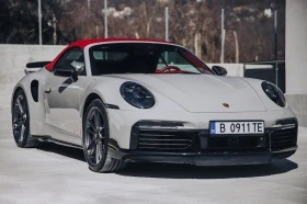 Porsche 911 992 TURBO S CABRIO/CERAMIC/CARBON/BURM/LIFT/ 360, снимка 2