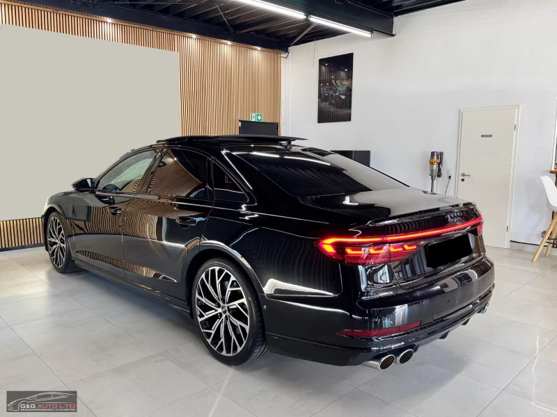 Audi S8 4.0TFS/571HP/MASSAGE/360/AIR/MEMO/HUD/LASER/700fPR, снимка 3 - Автомобили и джипове - 51596735