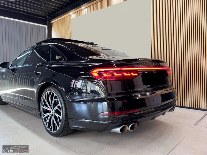 Audi S8 4.0TFS/571HP/MASSAGE/360/AIR/MEMO/HUD/LASER/700fPR, снимка 4 - Автомобили и джипове - 51596735