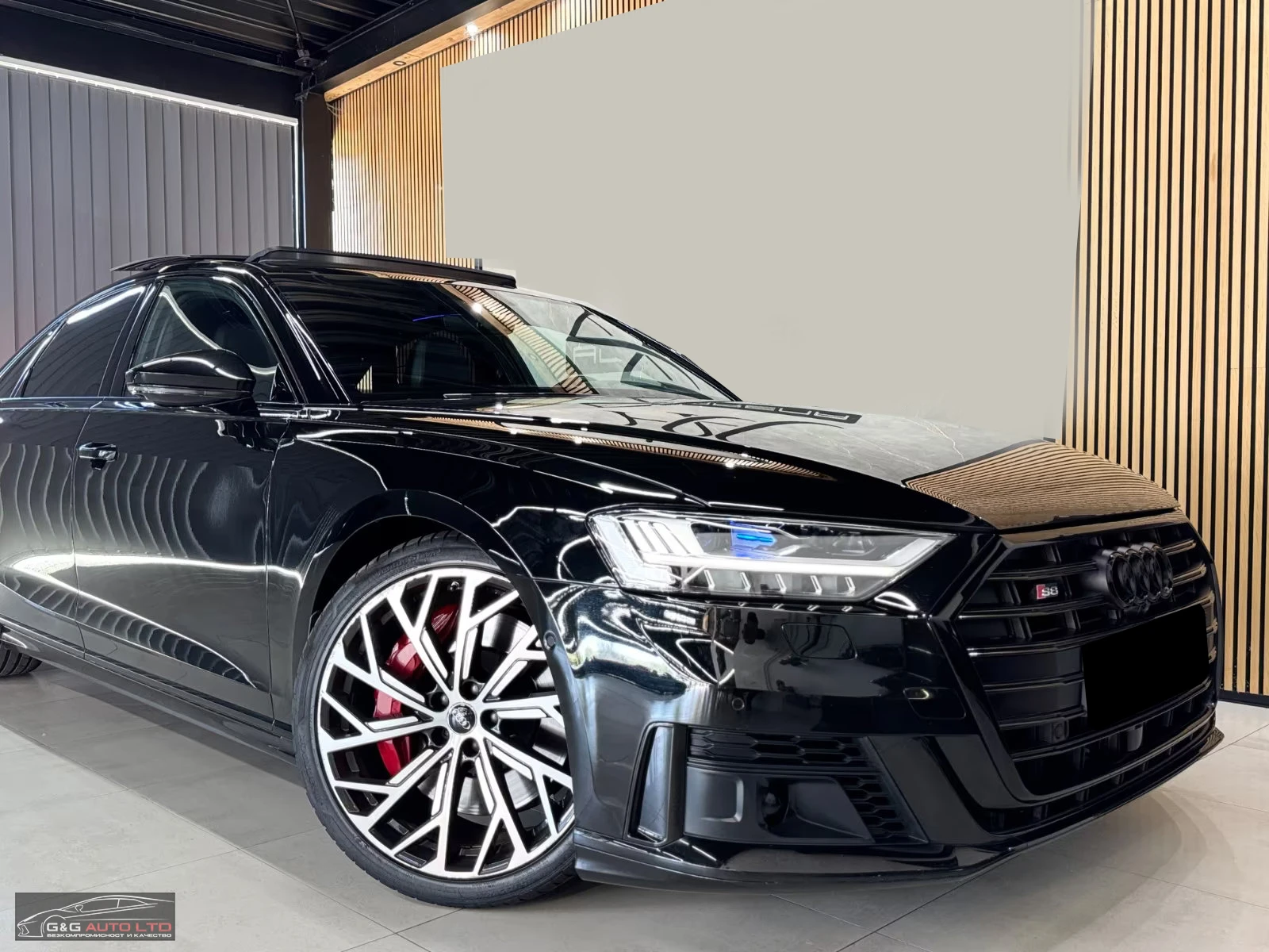 Audi S8 4.0TFSI/571HP/MASSAGE/360/AIR/MEMO/HUD/LASER/700f - изображение 6