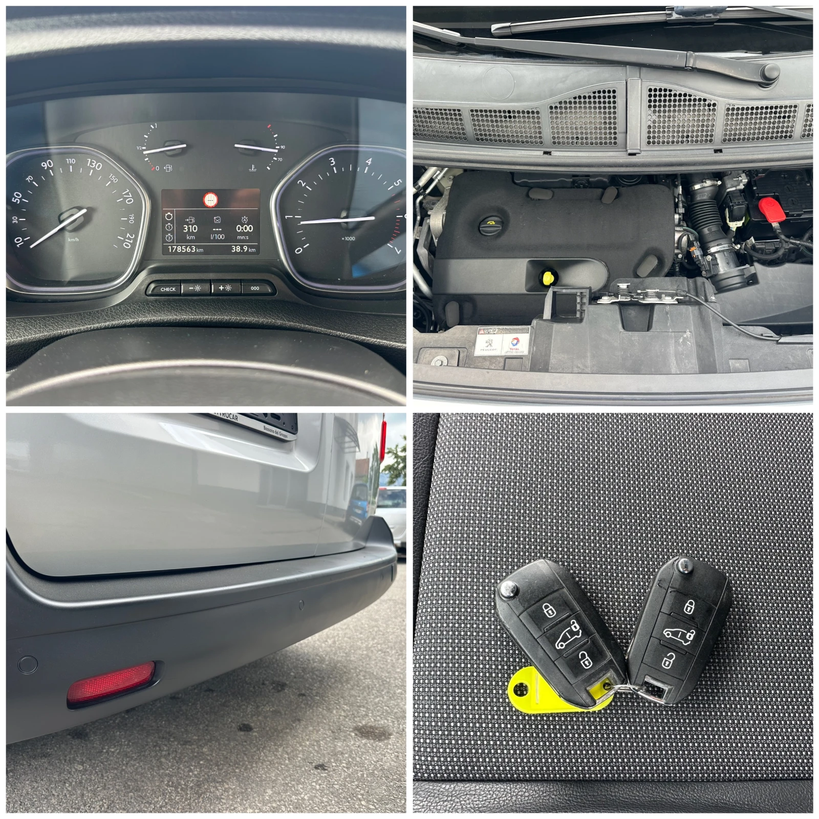 Peugeot Expert 2.0BlueHDI* Навигация* Италия* , снимка 14 - Бусове и автобуси - 55122111