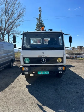 Mercedes-Benz 1320 кран Palfinger PK11000A без лиценз 11900 кг., снимка 1