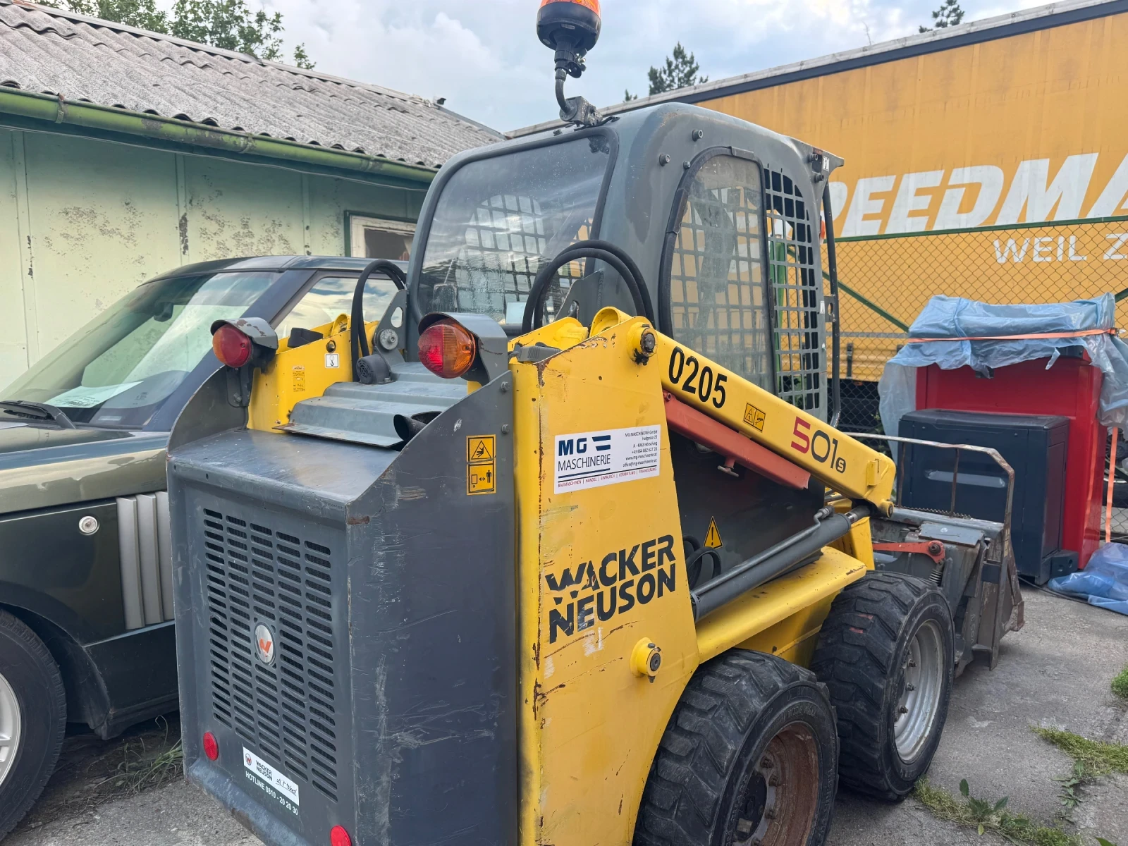Мини челни товарачи Друга Wacker Neuson 501s, снимка 7 - Индустриална техника - 54828869