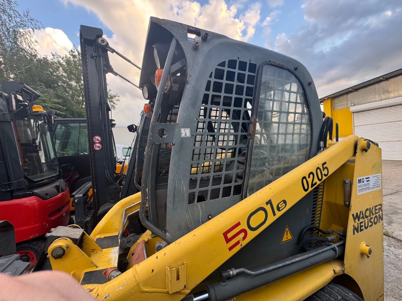 Мини челни товарачи Друга Wacker Neuson 501s, снимка 6 - Индустриална техника - 54828869