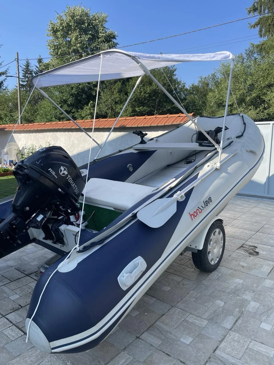 Надуваема лодка Honda Marine