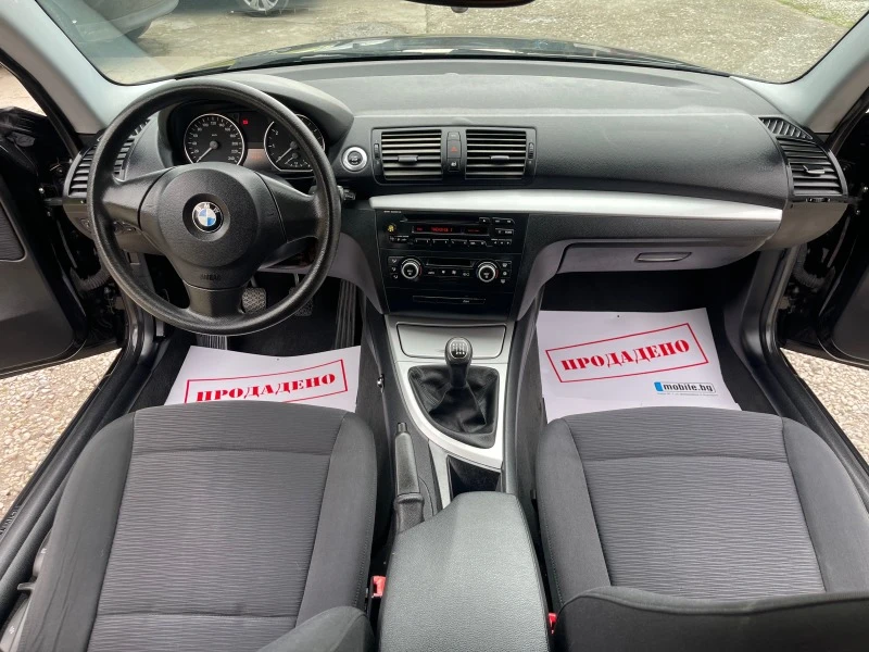 BMW 120 D 177HP 6 SKOROSTI FACELIFT KLIMA 2009G, снимка 7 - Автомобили и джипове - 47432774