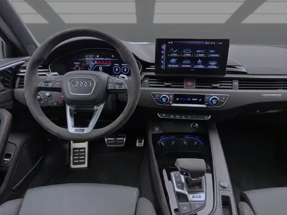 Audi Rs4 Avant Quattro = Black Optic Plus = Гаранция, снимка 9 - Автомобили и джипове - 53916226