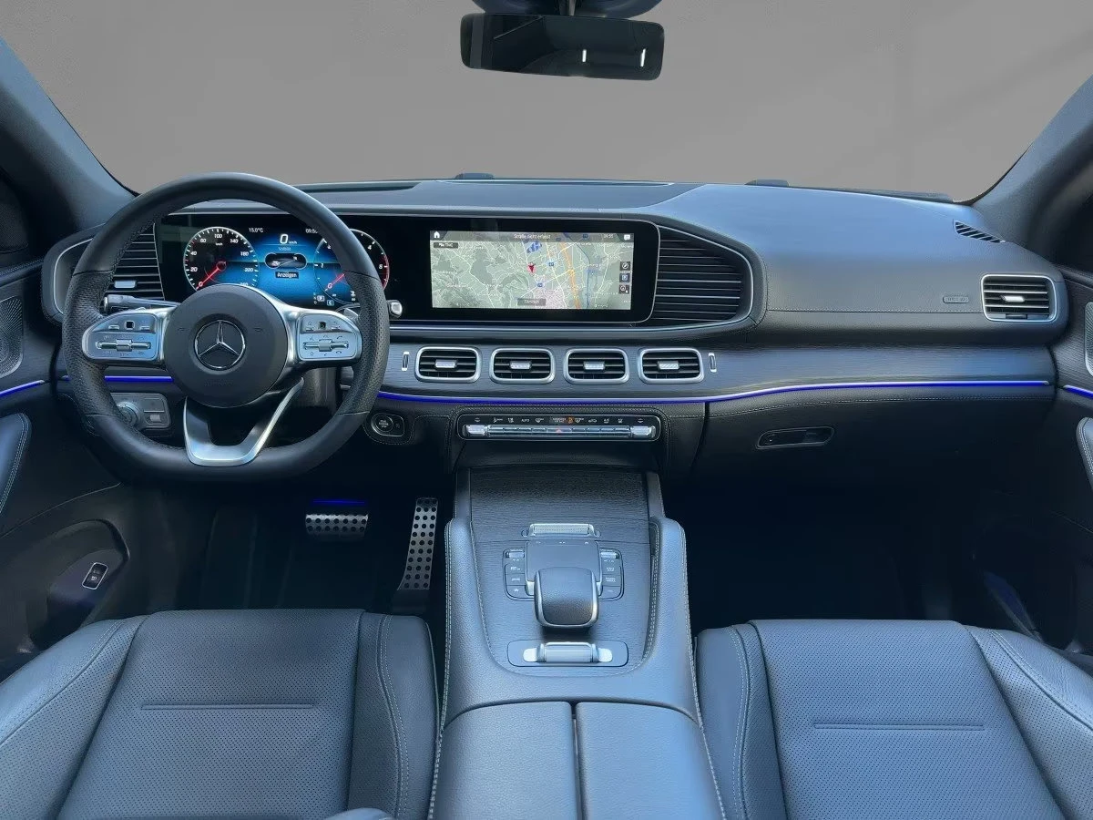 Mercedes-Benz GLE 400 COUPE/AMG/330HP/PANO/360/HUD/BURM/513z, снимка 8 - Автомобили и джипове - 55122001