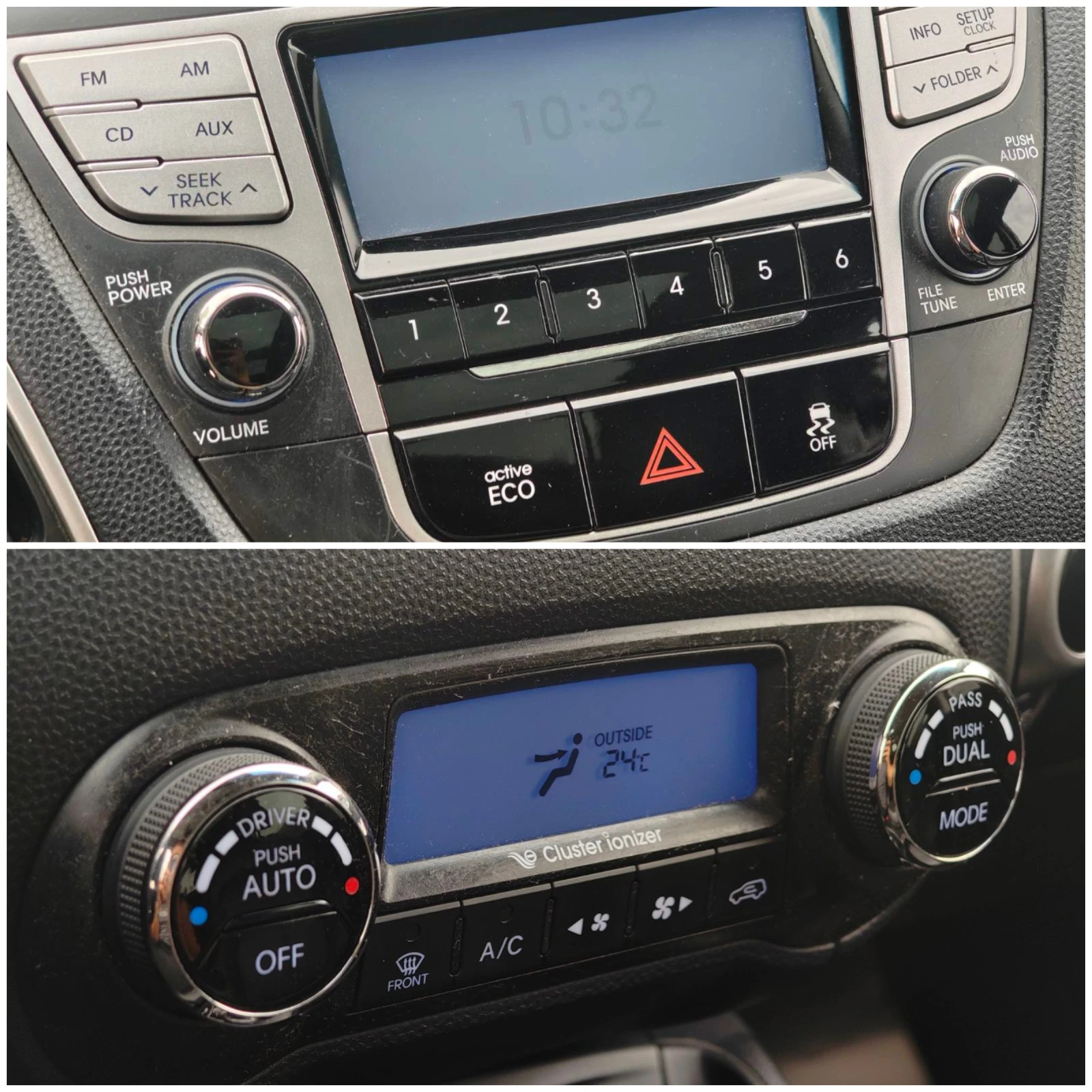 Hyundai Tucson 2.0 CRDI 4WD-РЕАЛНИ КМ!, снимка 12 - Автомобили и джипове - 56092965
