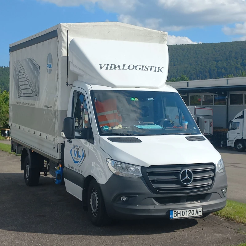 Mercedes-Benz Sprinter 319  Брeзент-Щора, снимка 5 - Бусове и автобуси - 47657105