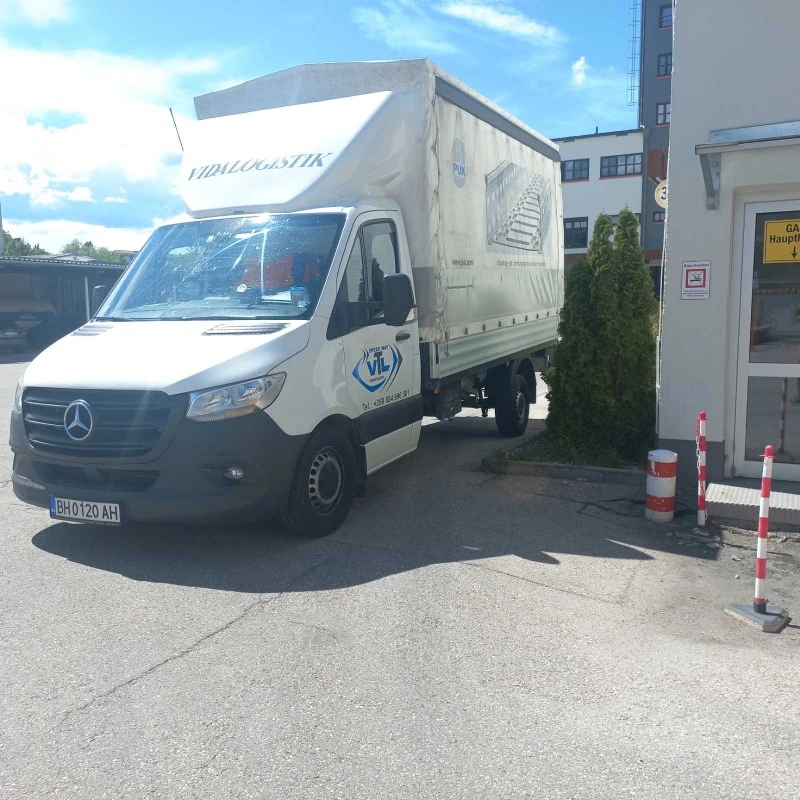 Mercedes-Benz Sprinter 319  Брeзент-Щора, снимка 2 - Бусове и автобуси - 47657105