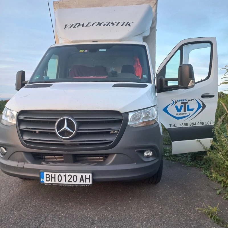 Mercedes-Benz Sprinter 319  Брeзент-Щора, снимка 3 - Бусове и автобуси - 46604358