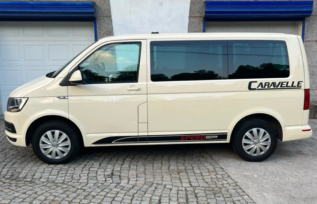 VW Caravelle 2.0 TDI 9места Германия, снимка 5 - Бусове и автобуси - 54334014