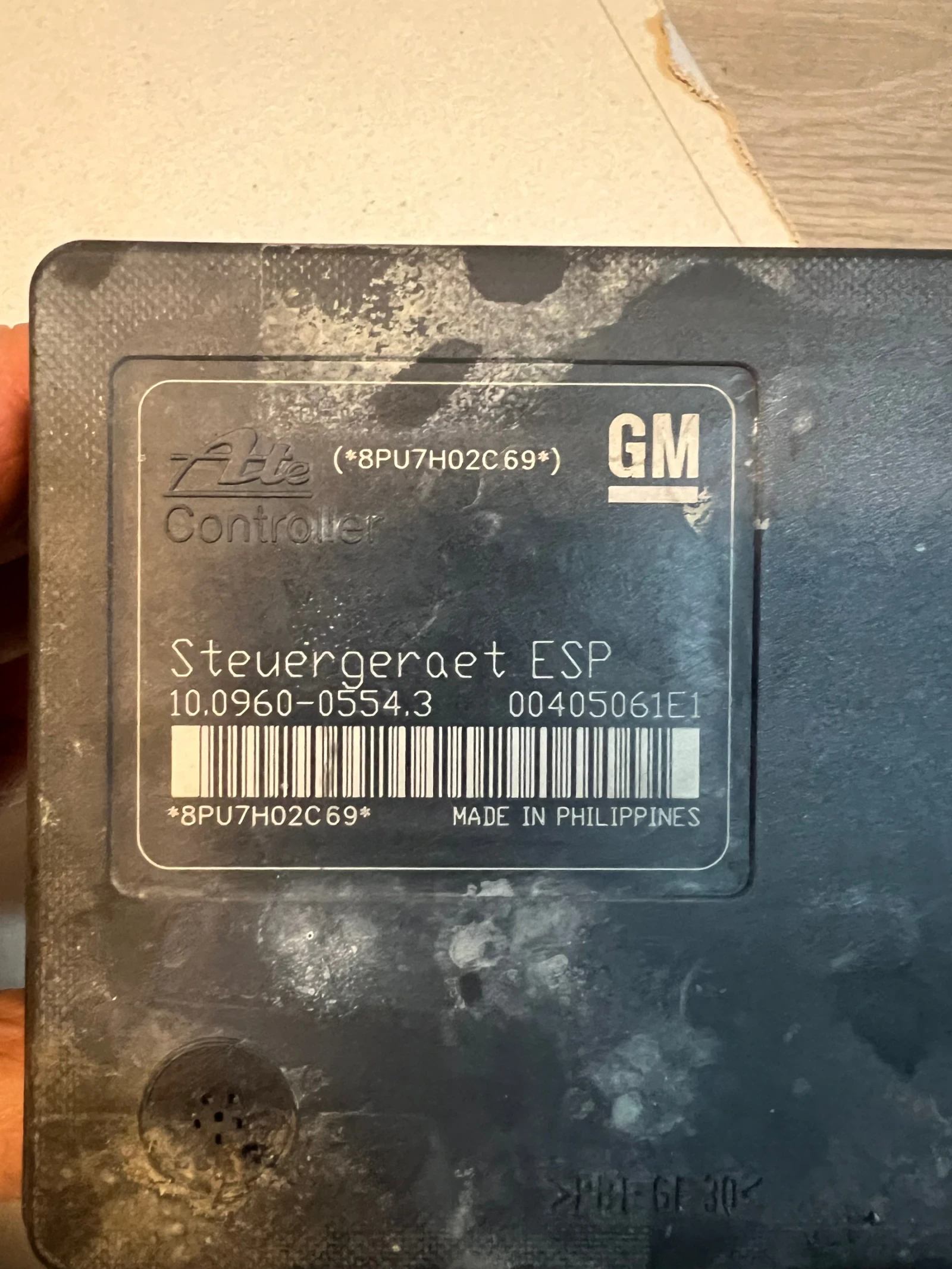 13246535  ABS  OPEL ASTRA H Ate 10.0206-0290.4 10.0960-0554.3 13 246 535 | Mobile.bg   3