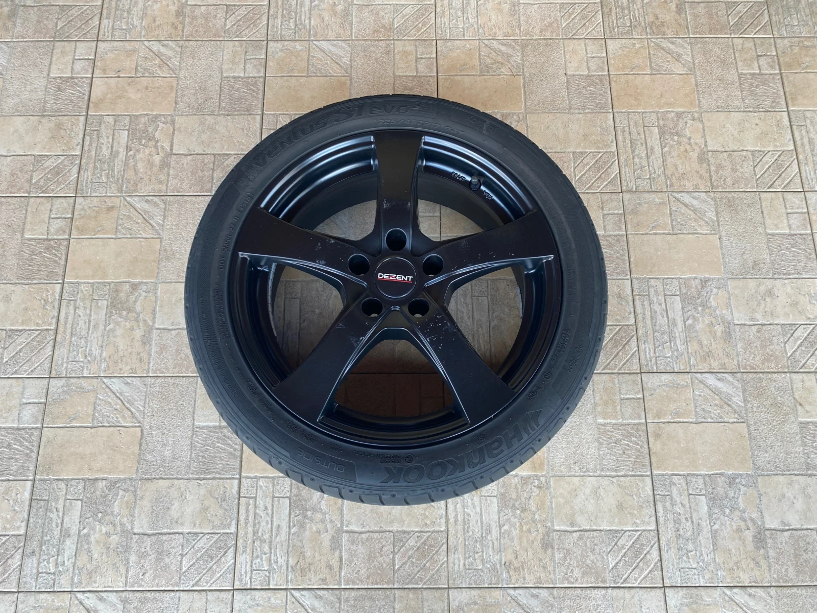 Гуми с джанти Hankook 225/45R17, снимка 5 - Гуми и джанти - 53736082