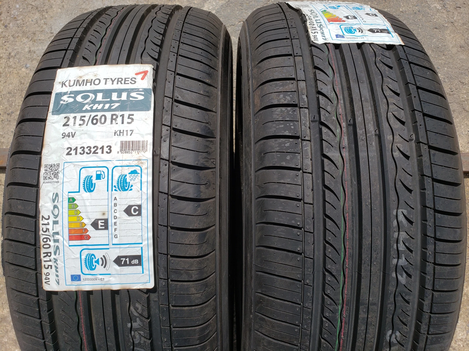 Гуми Летни 215/60R15, снимка 3 - Гуми и джанти - 54421844