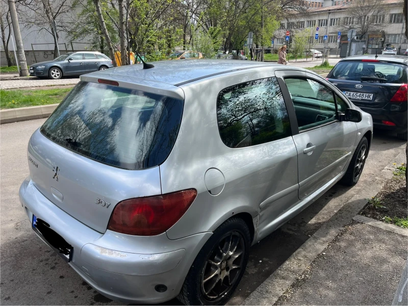Peugeot 307 Бензин-газ, снимка 4 - Автомобили и джипове - 52176000