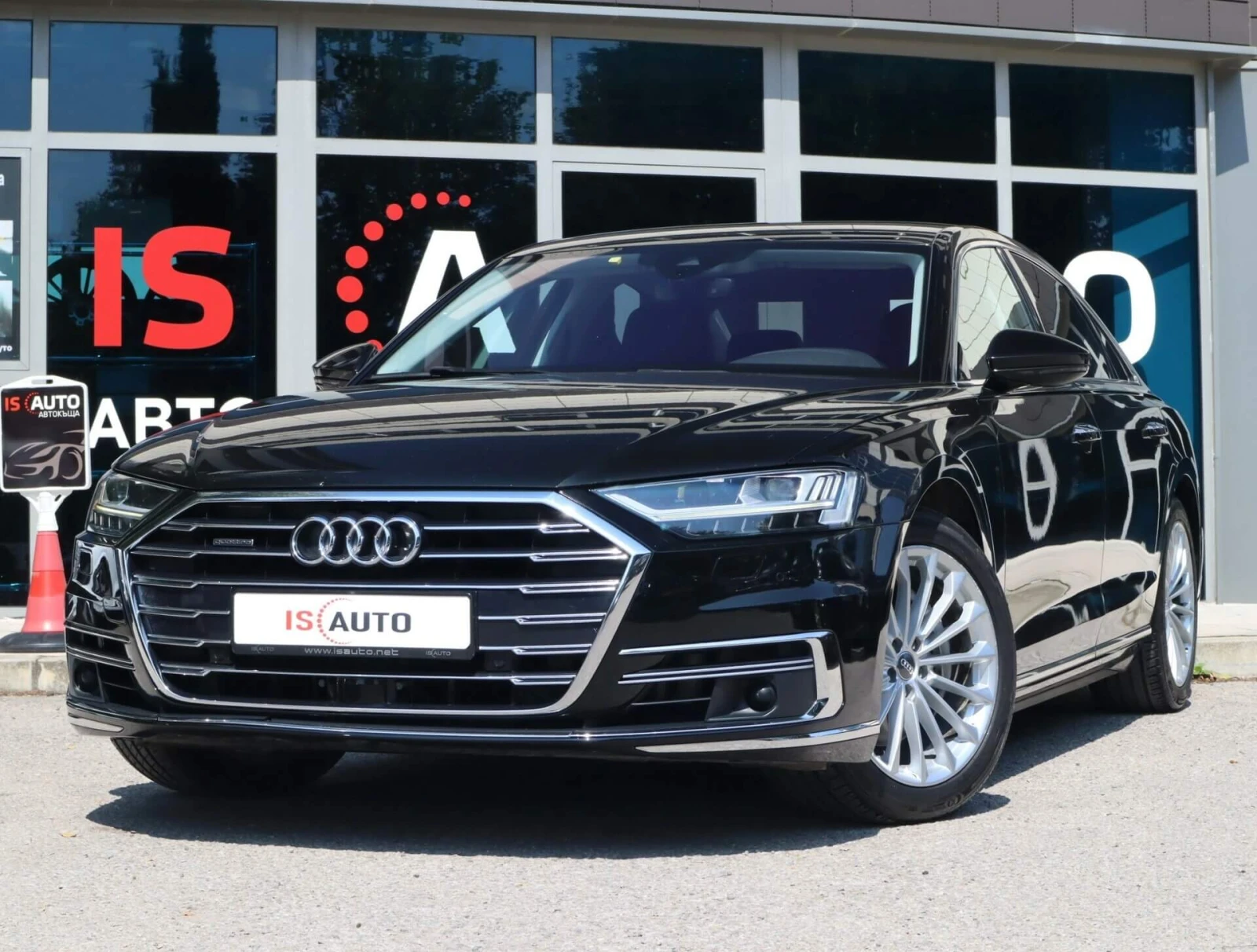 Audi A8 50TDI/Quattro/Обдухване/Side Assist/Въздух/Memory/