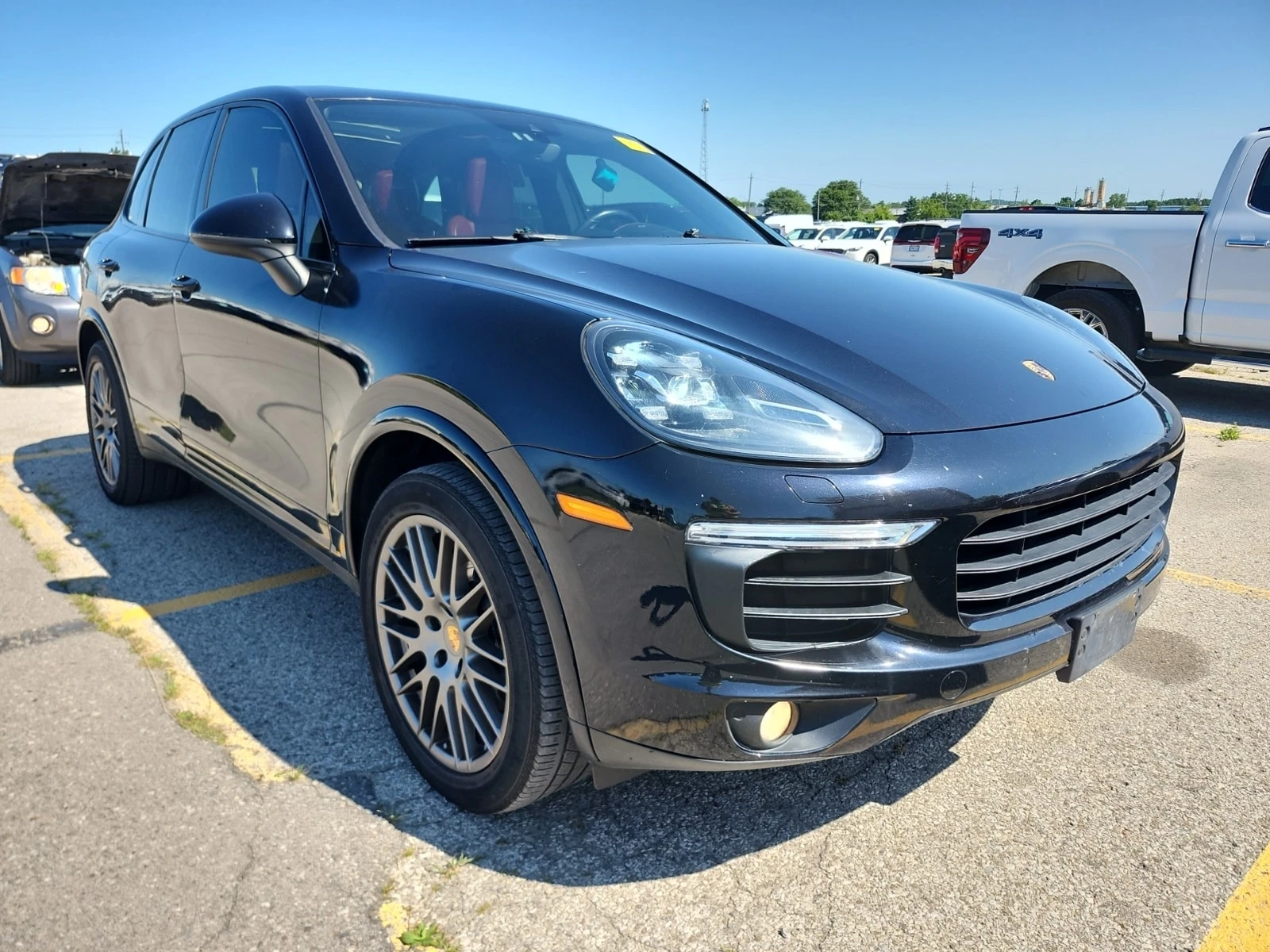 Porsche Cayenne 3.6L  AWD / RED INT / MEMORY / ОБДУХВАНЕ , снимка 3 - Автомобили и джипове - 55999596