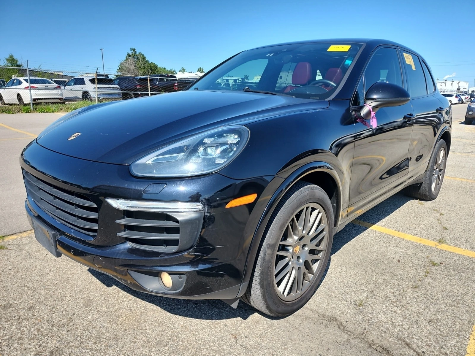 Porsche Cayenne 3.6L  AWD / RED INT / MEMORY / ОБДУХВАНЕ 