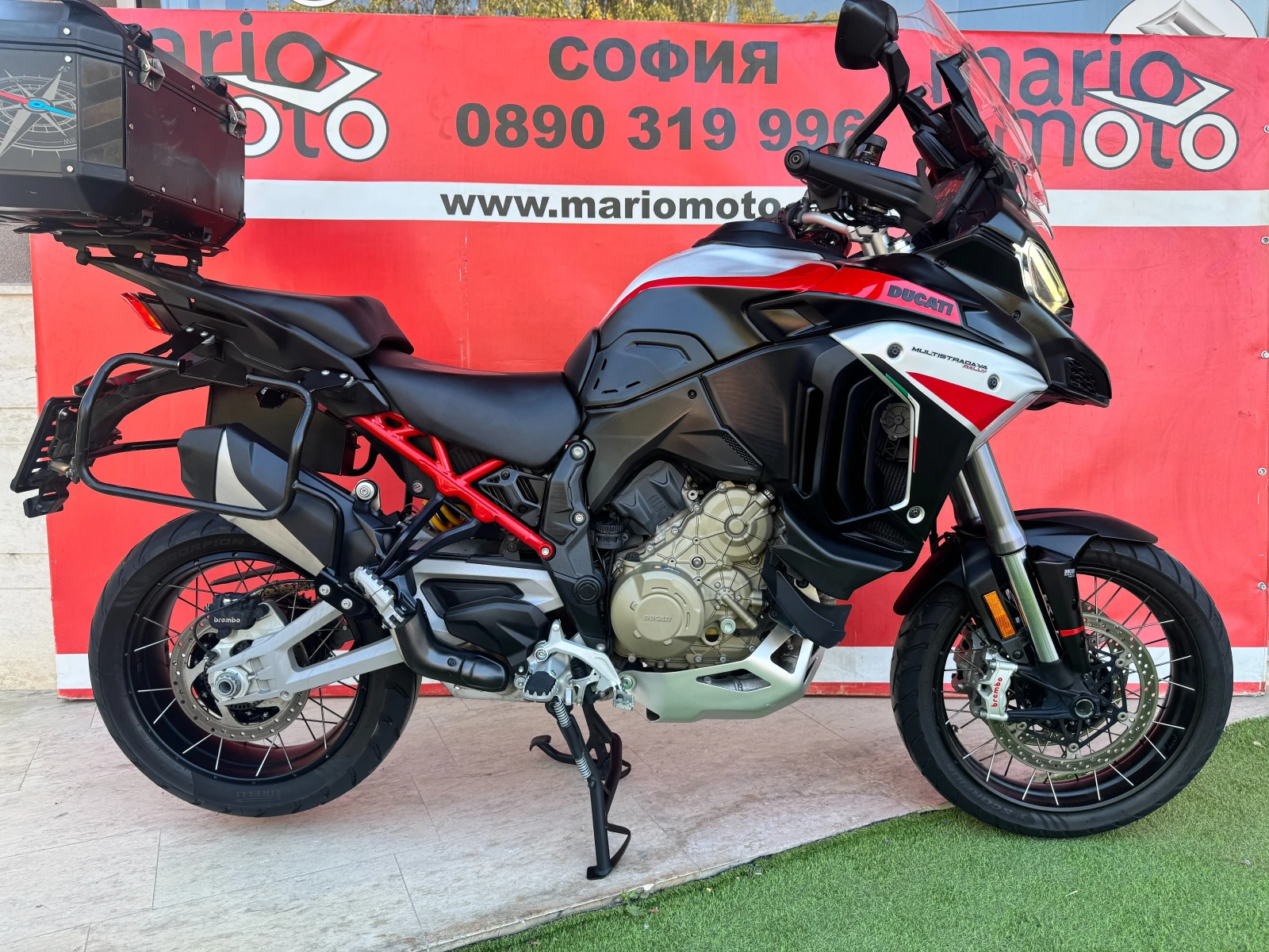 Ducati Multistrada V4 RALLY GRANTURISMO + RADAR