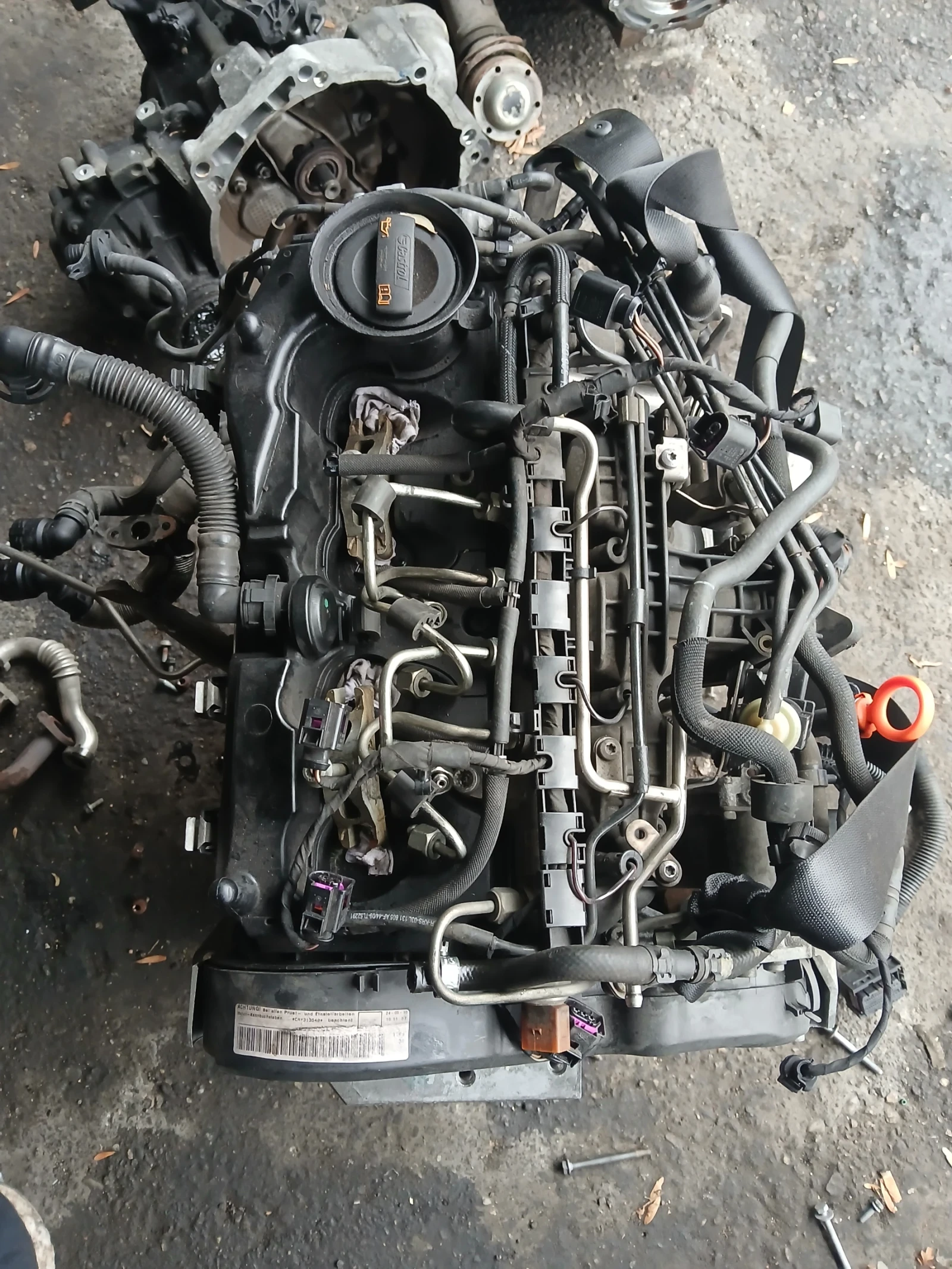 CAY двигател VW Polo 1.6tdi 