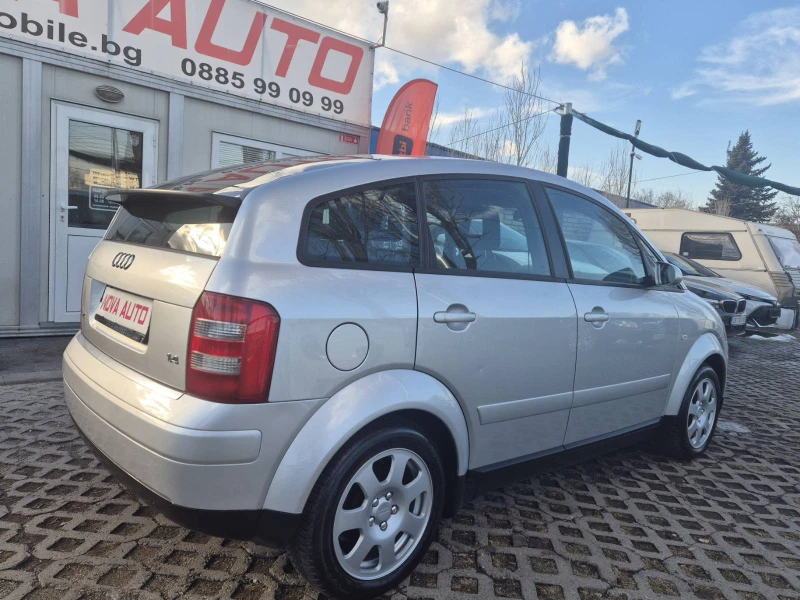 Audi A2 1.4i-ПАНОРАМА, снимка 4 - Автомобили и джипове - 48604778