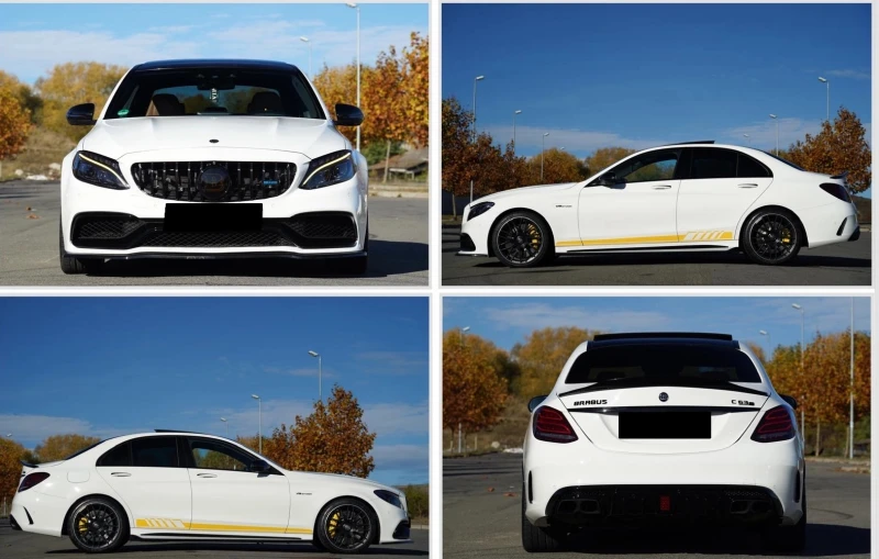 Mercedes-Benz C 63 AMG Edition 1, снимка 4 - Автомобили и джипове - 52604396