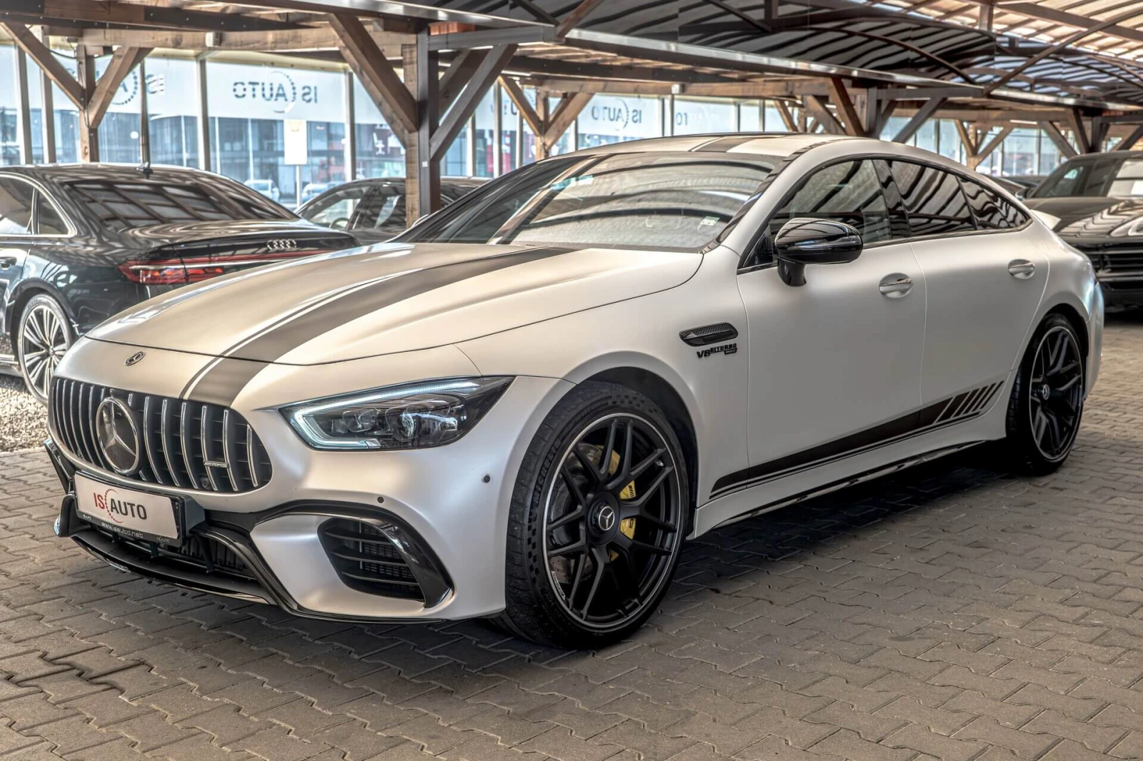 Mercedes-Benz AMG GT 63S/4Matic/Burmester/Камера/AMG Ride Control+ /Amb, снимка 3 - Автомобили и джипове - 55021374