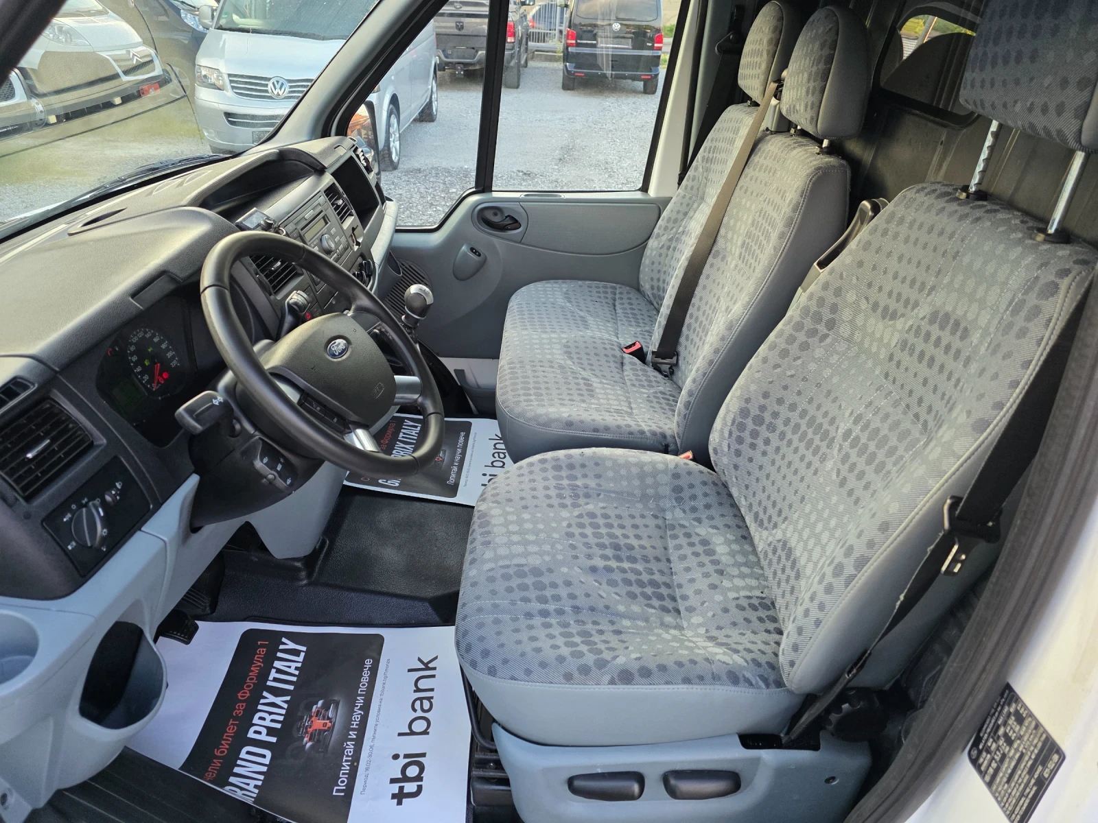Ford Transit 2.2tdci 6скорости Климатик, снимка 14 - Бусове и автобуси - 54772520