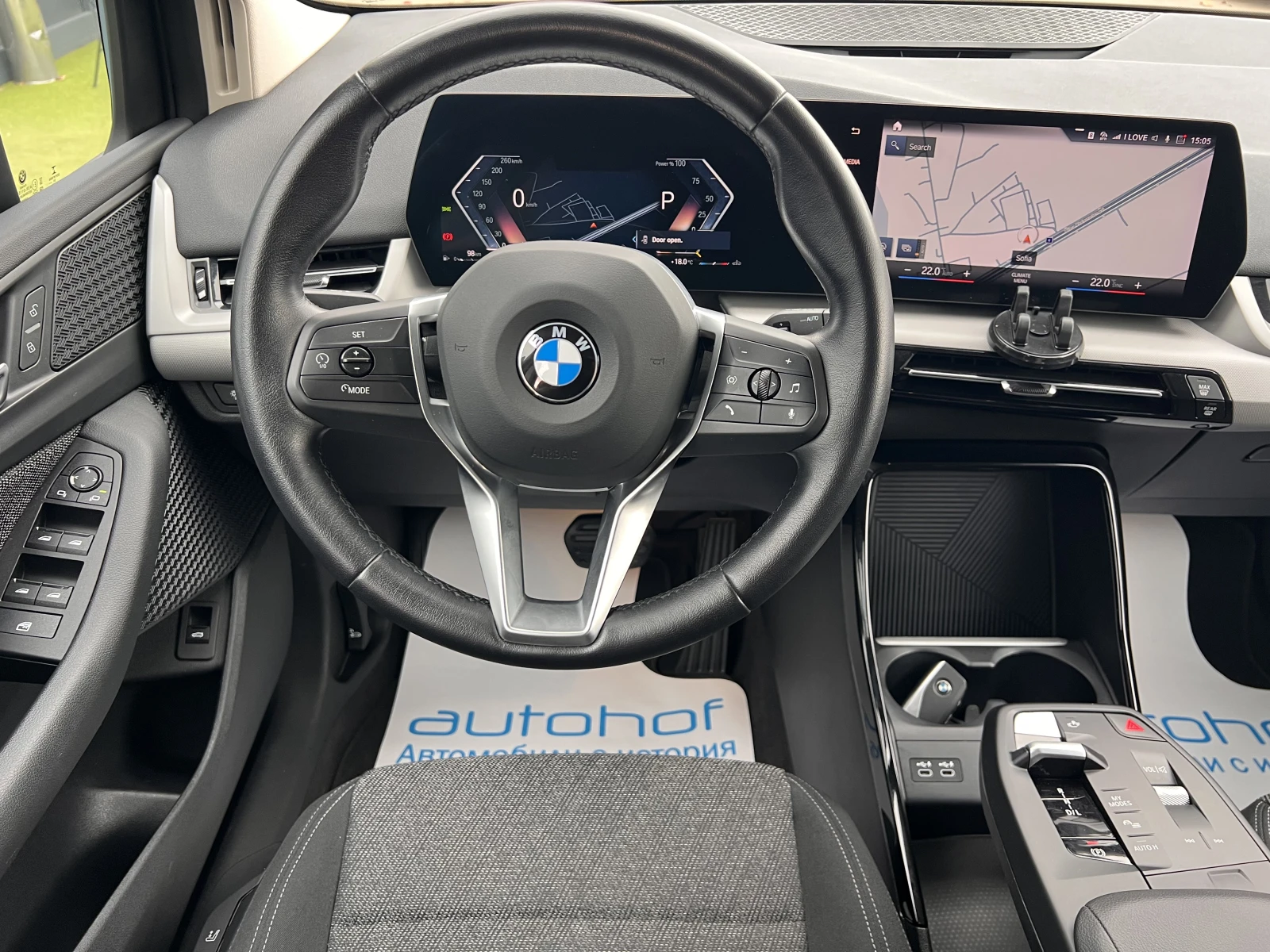 BMW 218 Active Tourer Sport/2.0d/150k.c./7AT/ГАРАНЦИЯ, снимка 10 - Автомобили и джипове - 52447670