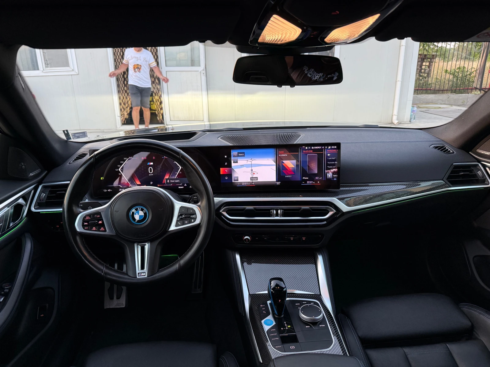 BMW i4 M50 * M-SPORT* HEAD-UP* DISTR* KEYLESS* H&K  | Mobile.bg � ����������� 12