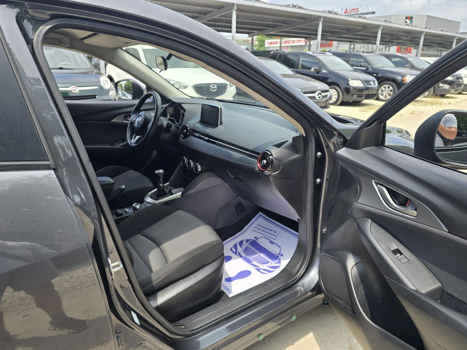 Mazda CX-3 1.5D 105 к.с Топ състояние , снимка 13 - Автомобили и джипове - 54800648