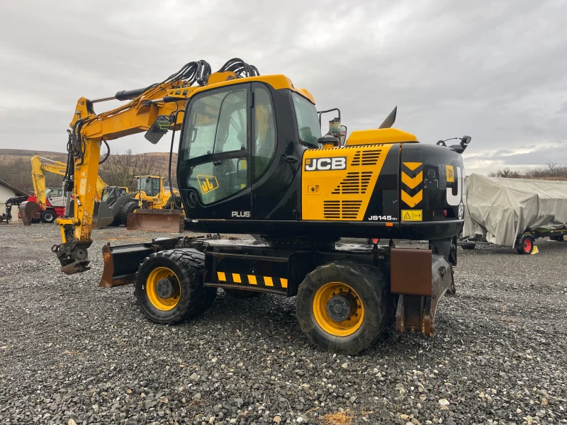 Багер JCB JS 145 WT  7 работни уреда ЛИЗИНГ, снимка 5 - Индустриална техника - 47890375