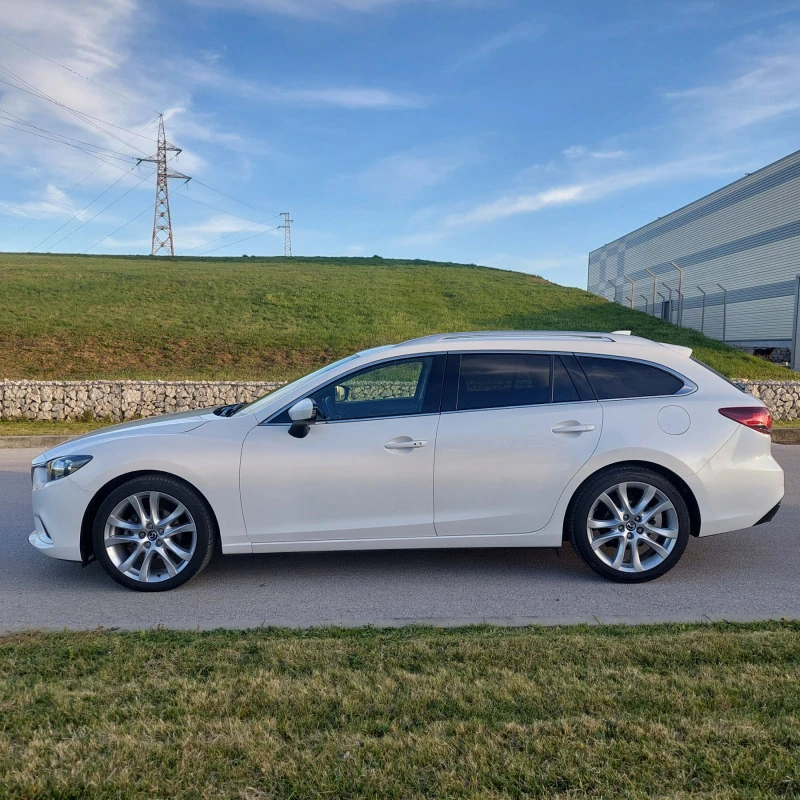 Mazda 6 2.2D/SKYACTIV/MAXX FULL ПЕРЛА, снимка 4 - Автомобили и джипове - 45010932