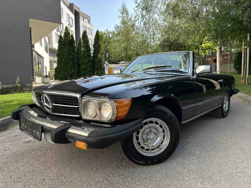 Mercedes-Benz SL 380 / КЛИМАТИК / ЕЛЕКТРИЧЕСКИ ПРОЗОРЦИ, снимка 3 - Автомобили и джипове - 51445248