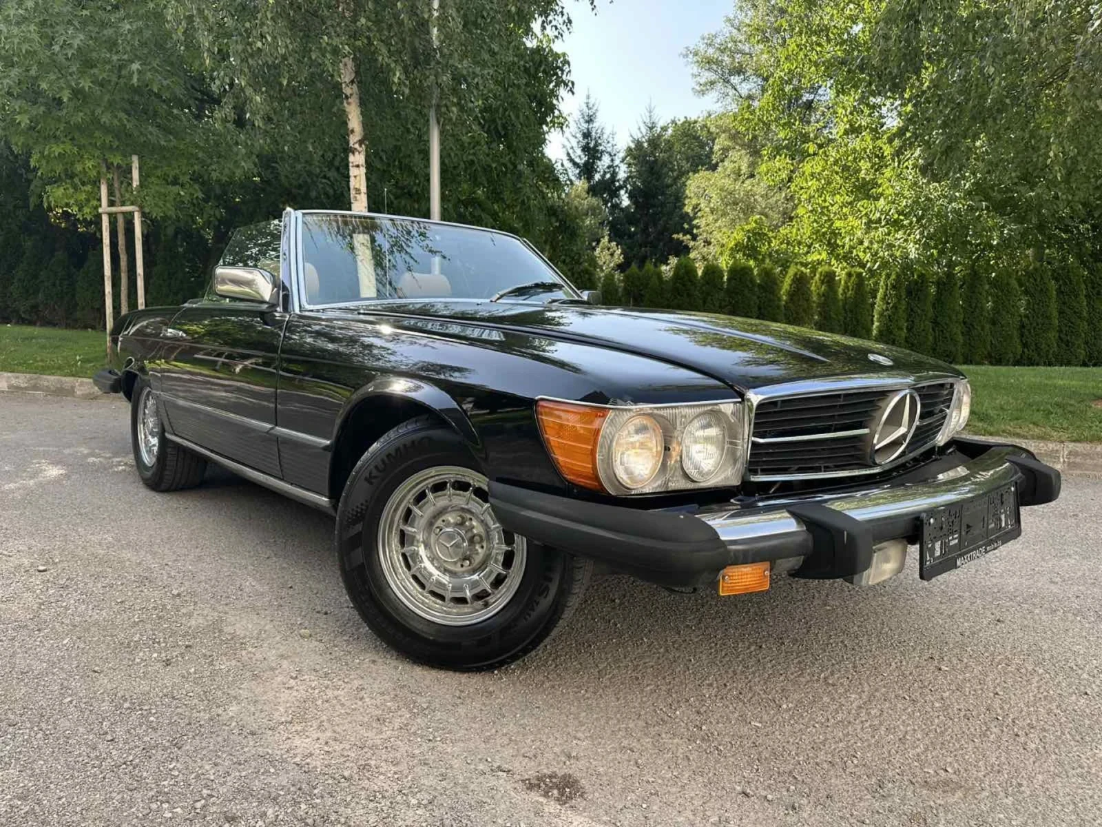 Mercedes-Benz SL 380 / КЛИМАТИК / ЕЛЕКТРИЧЕСКИ ПРОЗОРЦИ, снимка 1