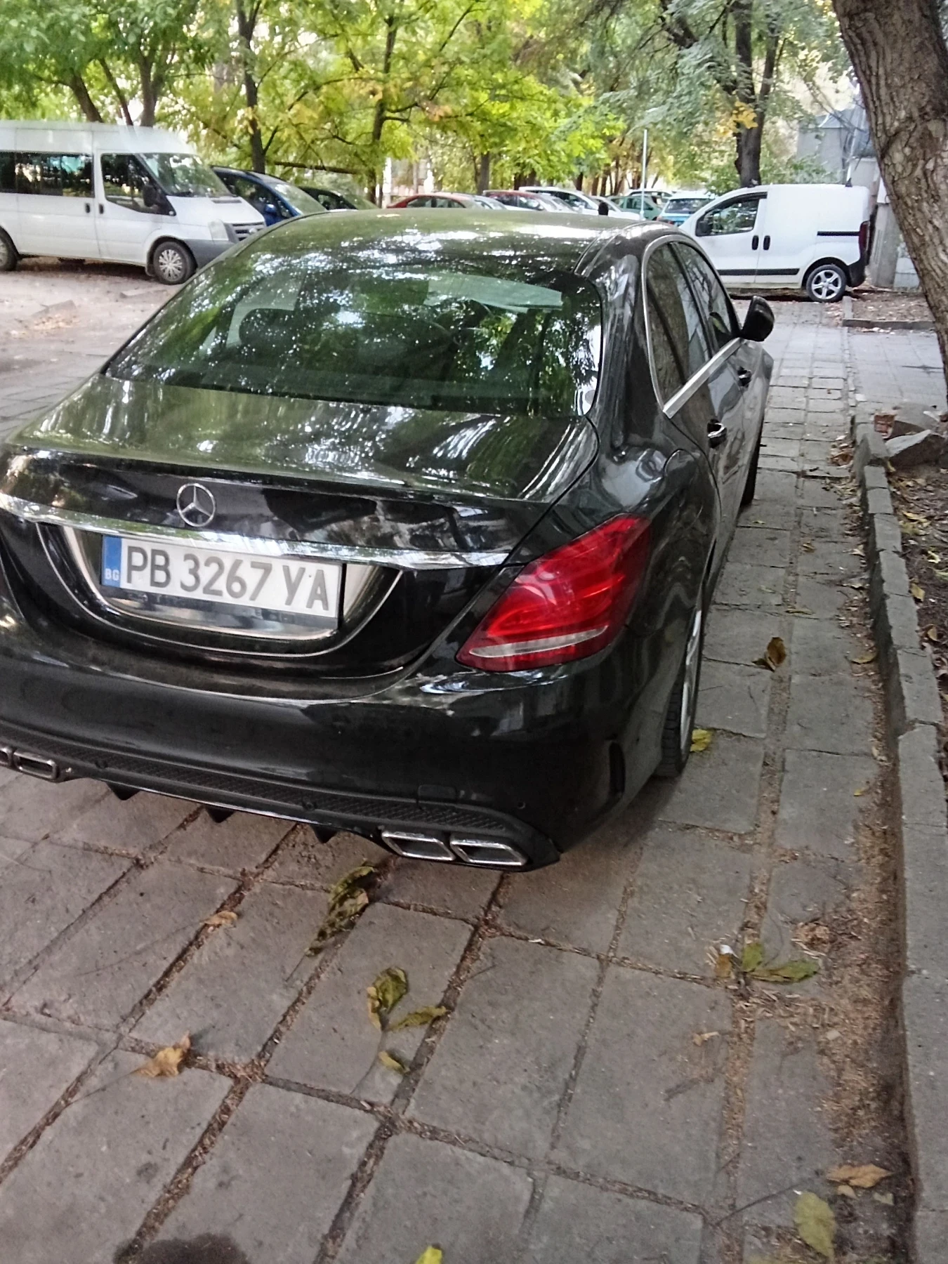 Mercedes-Benz C 220 С220 AMG пакет , снимка 5 - Автомобили и джипове - 55896772