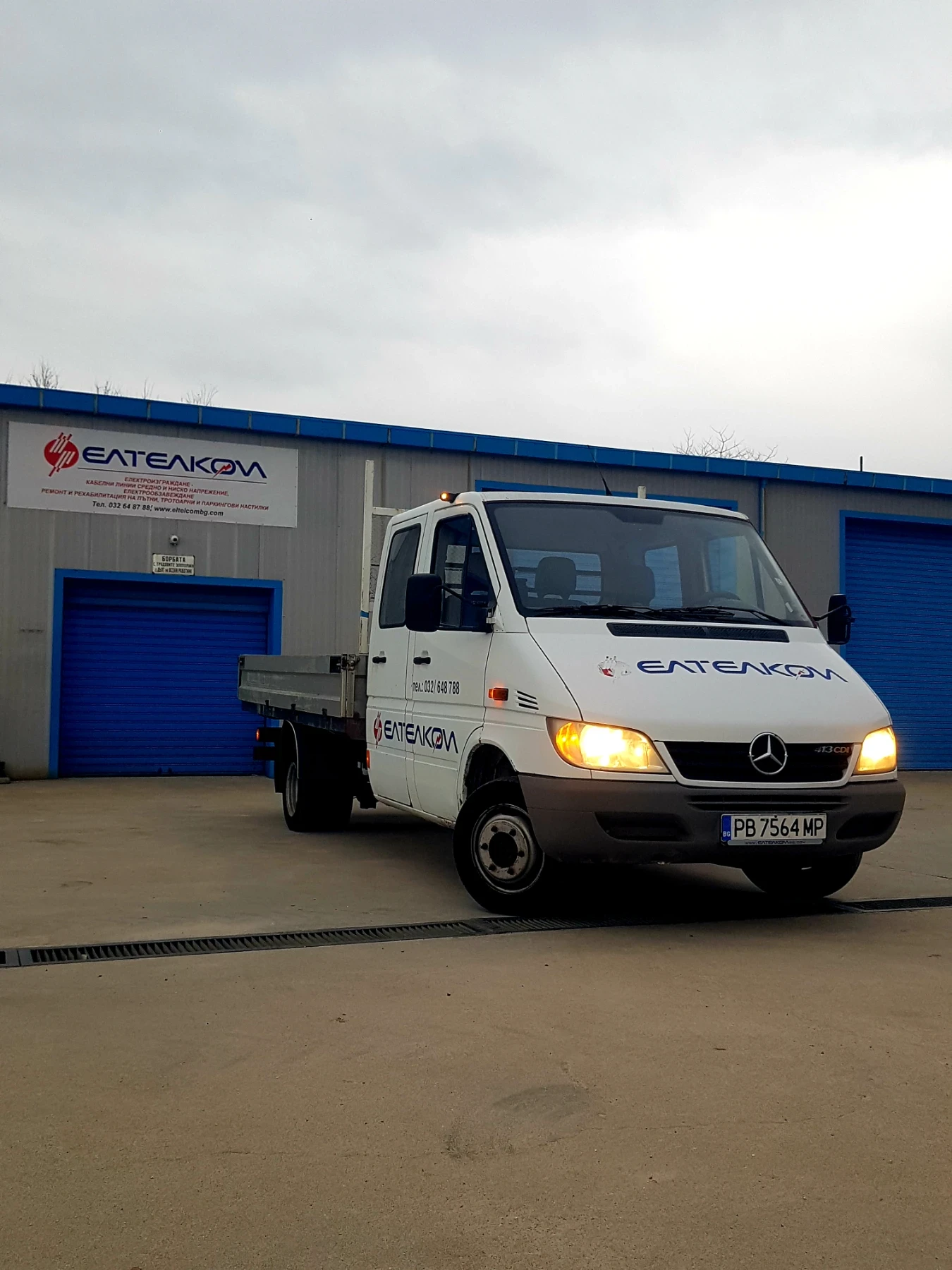 Mercedes-Benz Sprinter 413 6+ 1, снимка 3 - Бусове и автобуси - 53990737