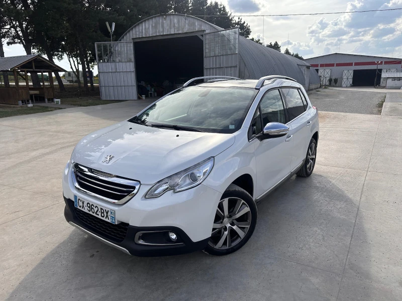 Peugeot 2008 1.6 e-HDi ALLURE, КОЖА, НАВИГАЦИЯ, снимка 1 - Автомобили и джипове - 47569786