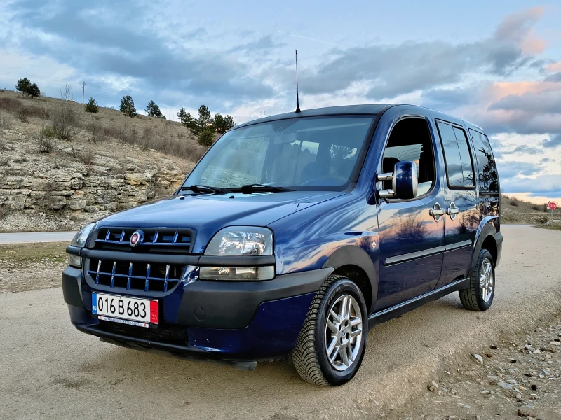 Fiat Doblo 1.9JTD 101к.с. пътническо, снимка 2 - Автомобили и джипове - 53011945