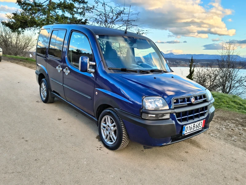 Fiat Doblo 1.9JTD 101к.с. пътническо, снимка 8 - Автомобили и джипове - 53011945