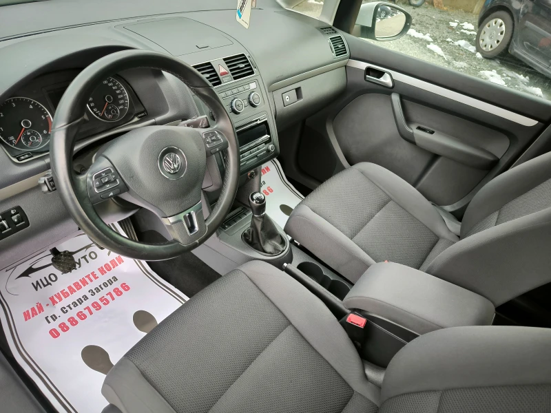 VW Touran Т.D.i-7 МЕСТА, КЛИМАТРОНИК, FACELiFT, ЕВРО 5В, снимка 9 - Автомобили и джипове - 53436491