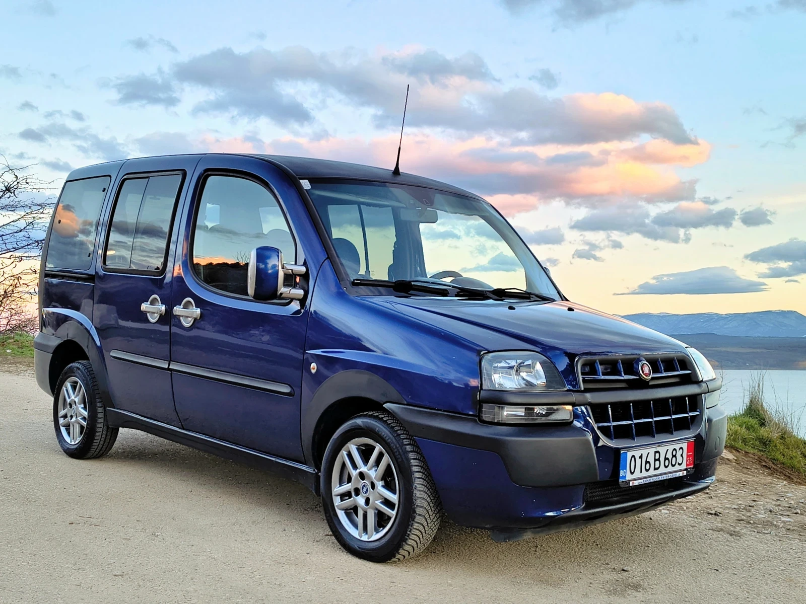 Fiat Doblo 1.9JTD 101к.с. пътническо, снимка 1