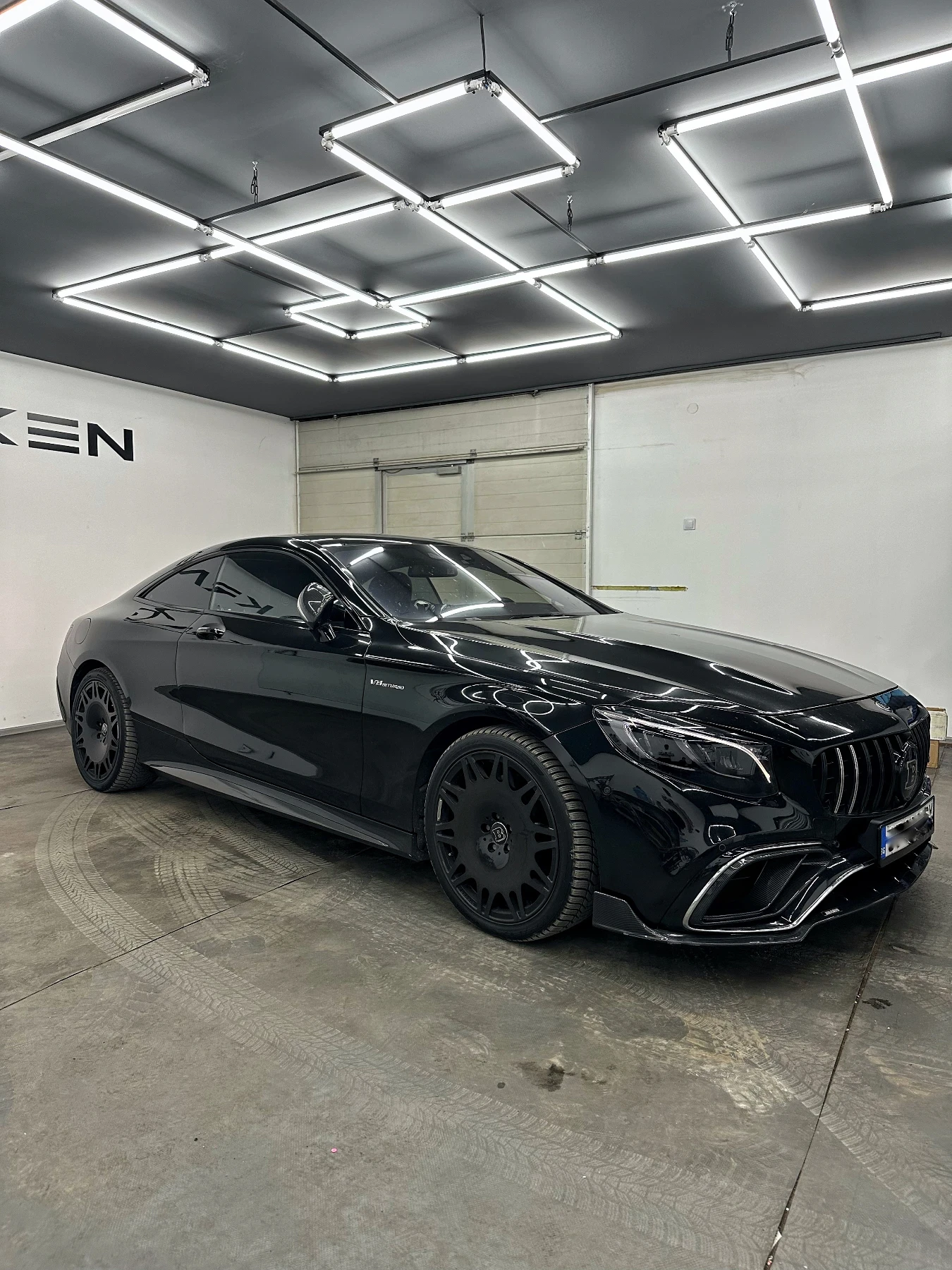 Mercedes-Benz S 500 S coupe BRABUS - 4MATIC | FULL EXTRAS | BURMESTER , снимка 2 - Автомобили и джипове - 53879178