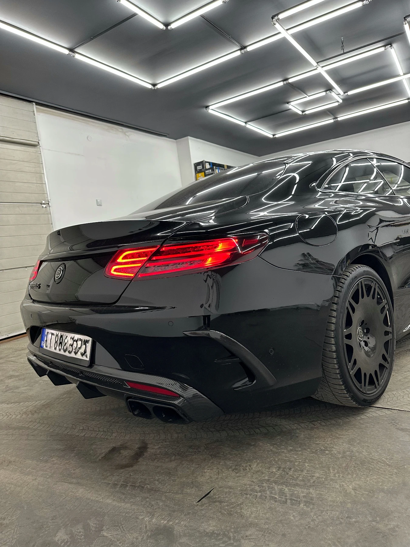 Mercedes-Benz S 500 S coupe BRABUS - 4MATIC | FULL EXTRAS | BURMESTER , снимка 4 - Автомобили и джипове - 53879178